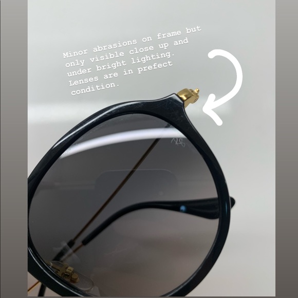 Ray-ban Sunglasses Black and Grey Gradient - Picture 6 of 7